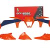 סט פלסטיק KTM EXC/EXC-F 20-23 כתום כחול
