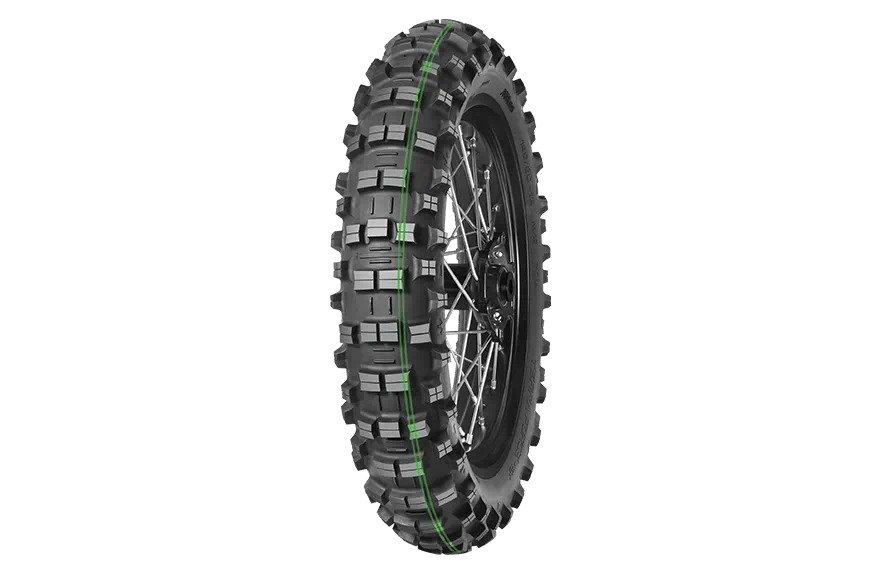 מיטס שני פסים ירוקים 140/80-18