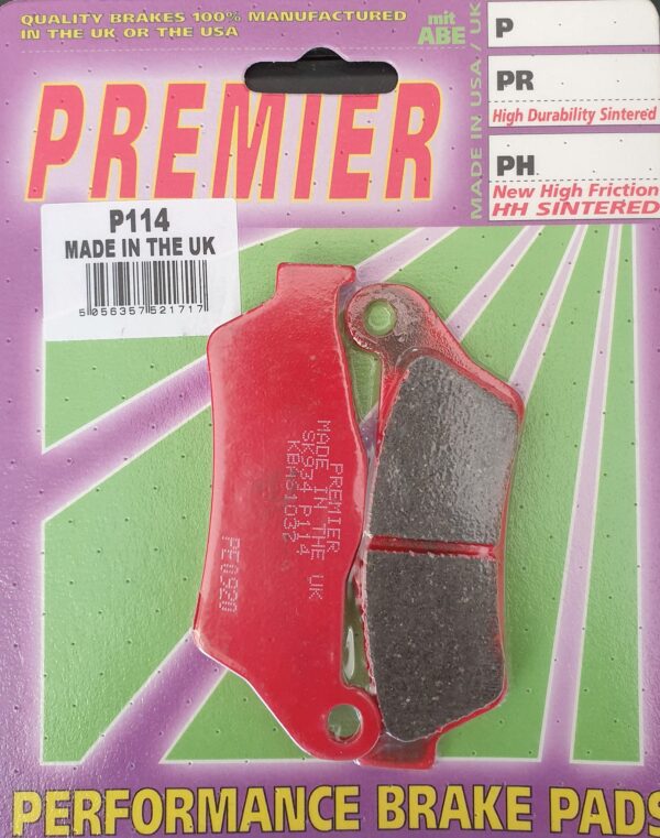 רפידות בלם PREMIER קדמי KTM