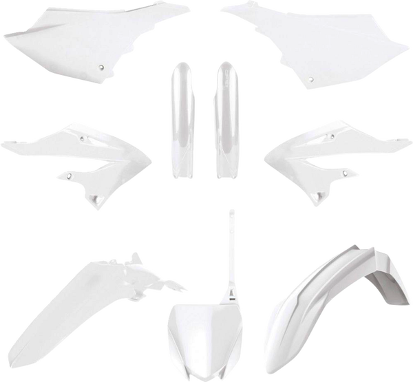 סט פלסטיק YZ125/250 22-24 לבן