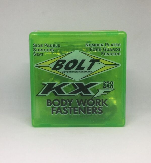 סט ברגים מקורי לפלסטיקה של אופנוע שטח - קוואסקי KX