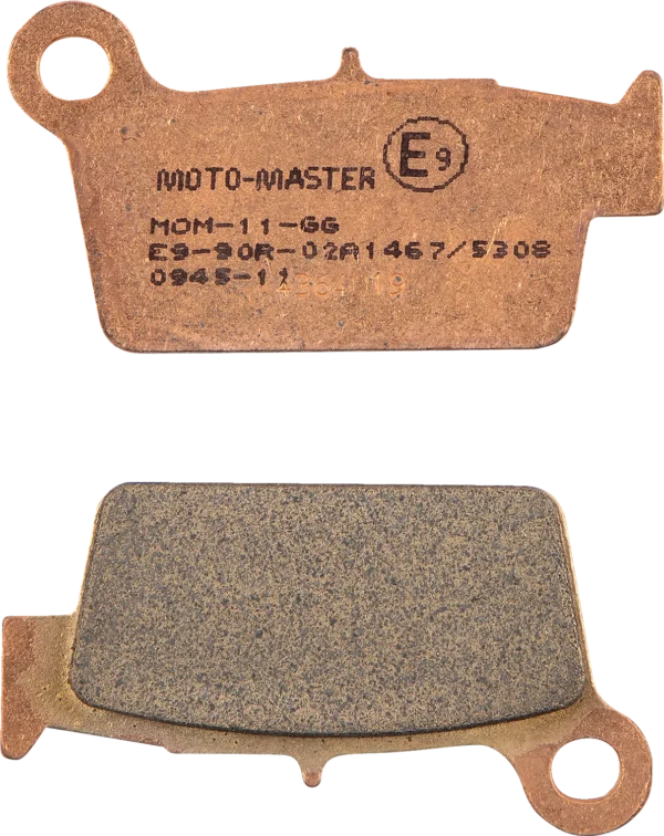 רפידות בלם סינטר אחורי MOTO-MASTER BETA/GAS/FANTIC/KAWASAKI/SUZUKI/YAM