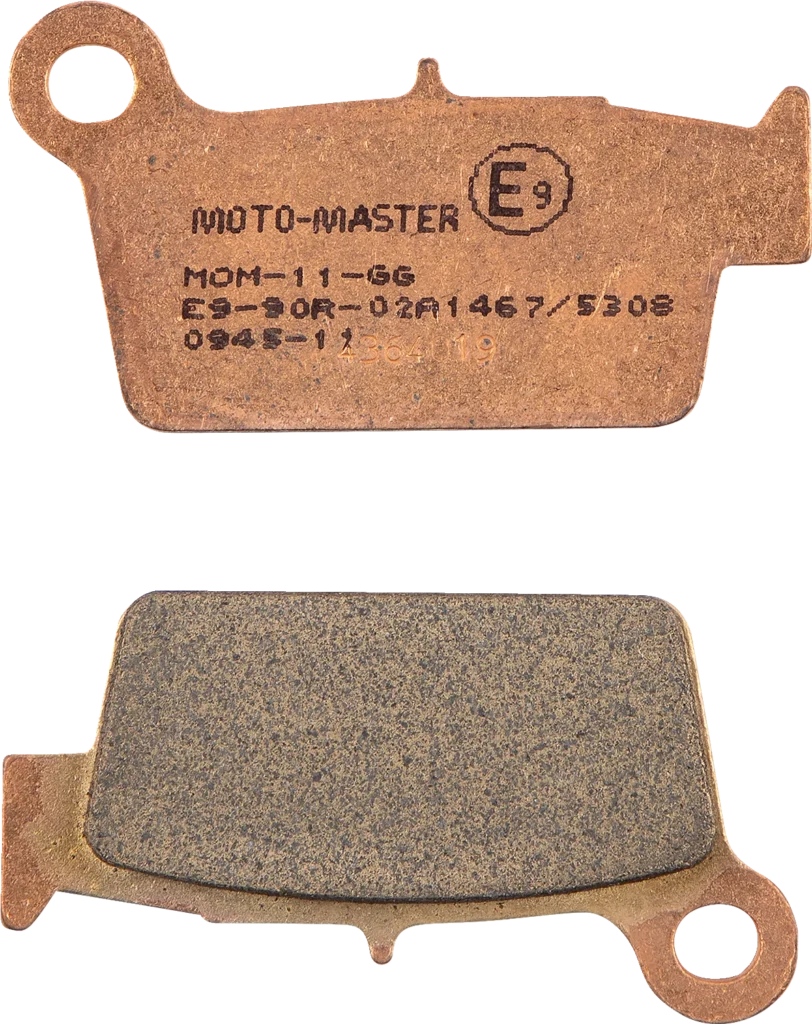 רפידות בלם סינטר אחורי MOTO-MASTER BETA/GAS/FANTIC/KAWASAKI/SUZUKI/YAM