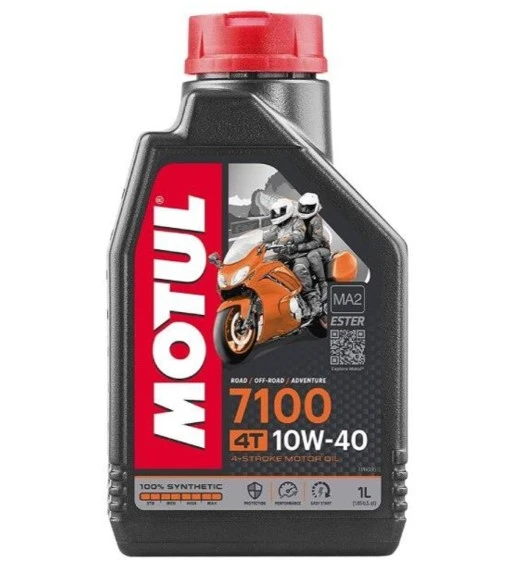שמן סינטטי 7100 צמיגות 10W40 כמות ליטר אחד
