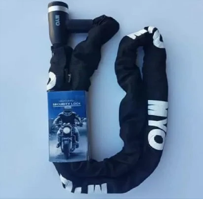 מנעול שרשרת מחוסם 12 מ"מ